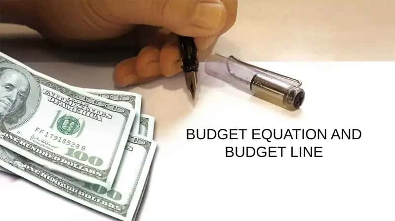 BUDGET EQUATION AND BUDGET LINE 1