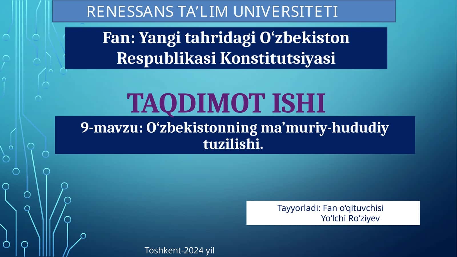 Oʻzbekistonning ma’muriy-hududiy tuzilishi 1