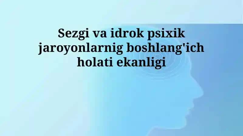 Intuitsiya va Idrok