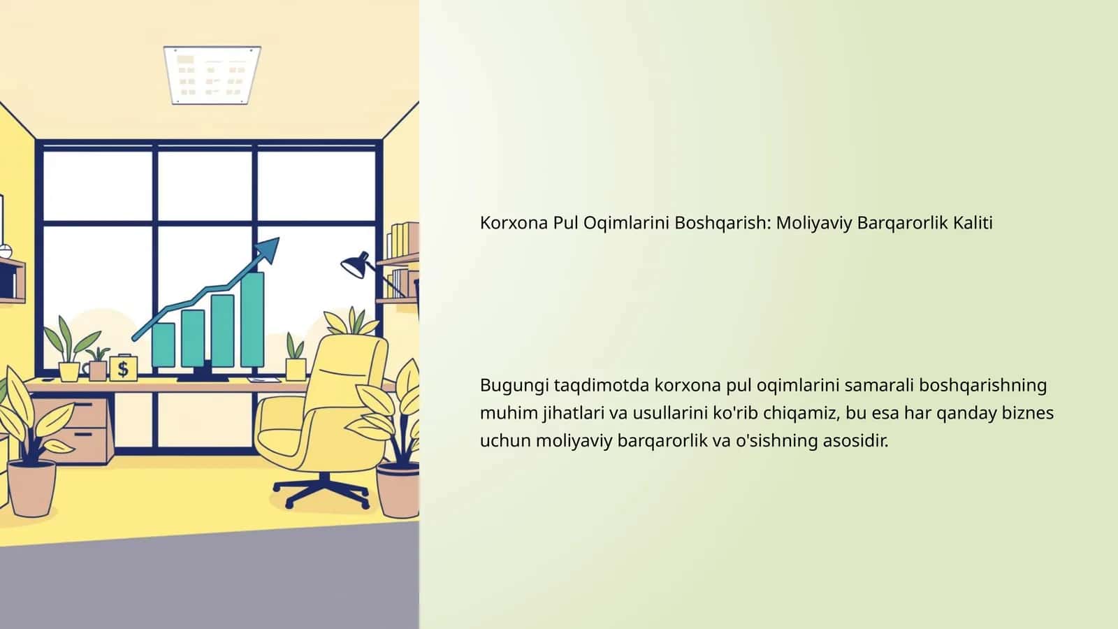 Korxona Pul Oqimlarini Boshqarish: Moliyaviy Barqarorlik Kaliti 1