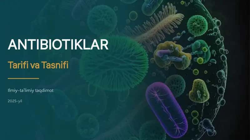 ANTIBIOTIKLAR 1