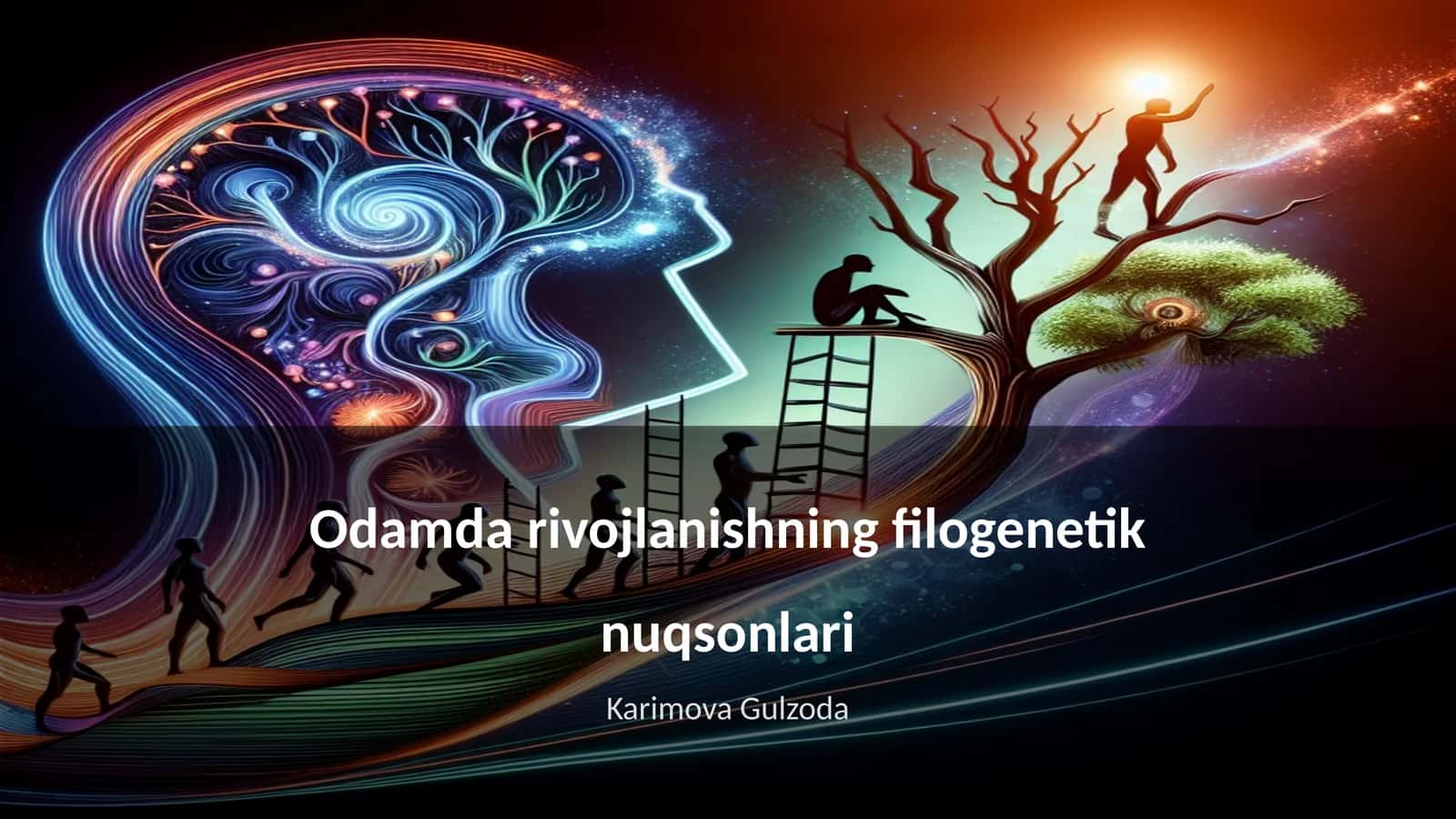 Odamda rivojlanishning filogenetik nuqsonlari 1