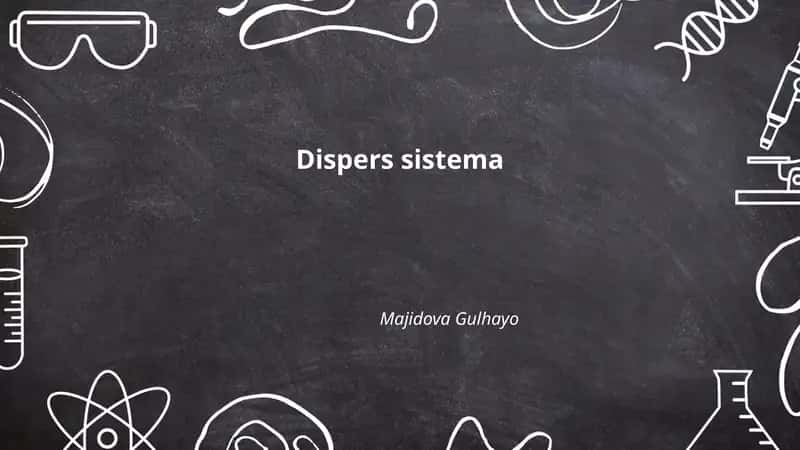 Dispers sistema 1