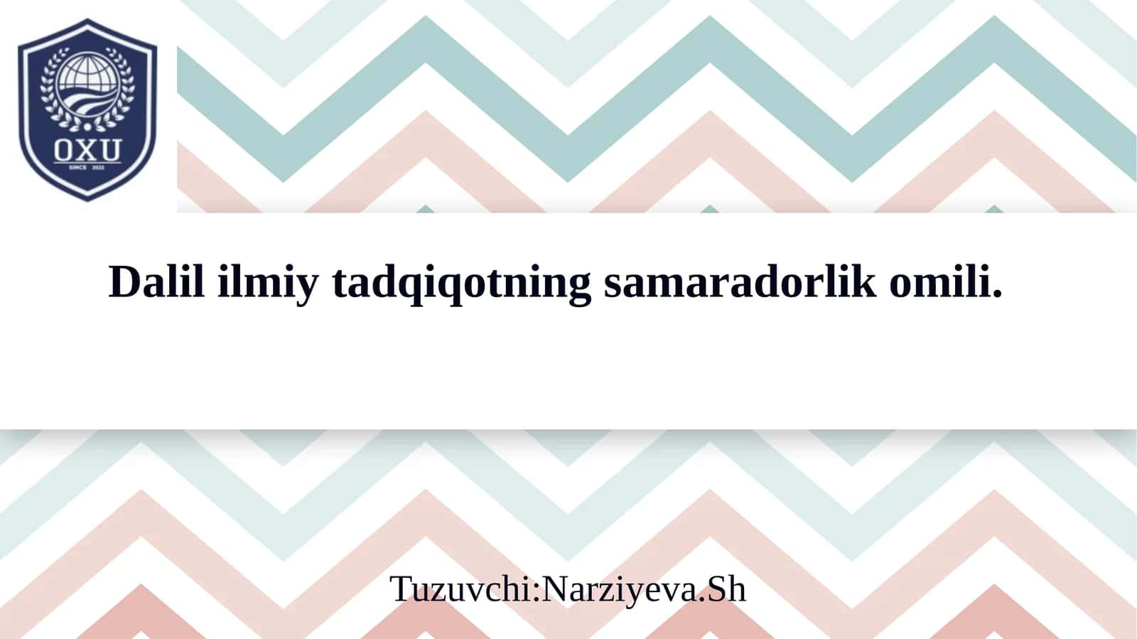 Dalil ilmiy tadqiqotning samaradorlik omili 1