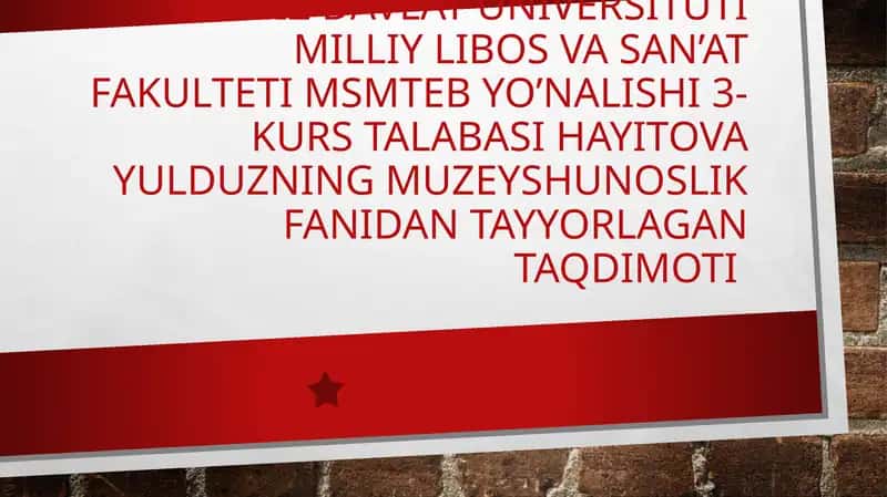 O’rta Osiyo muzeylari 1