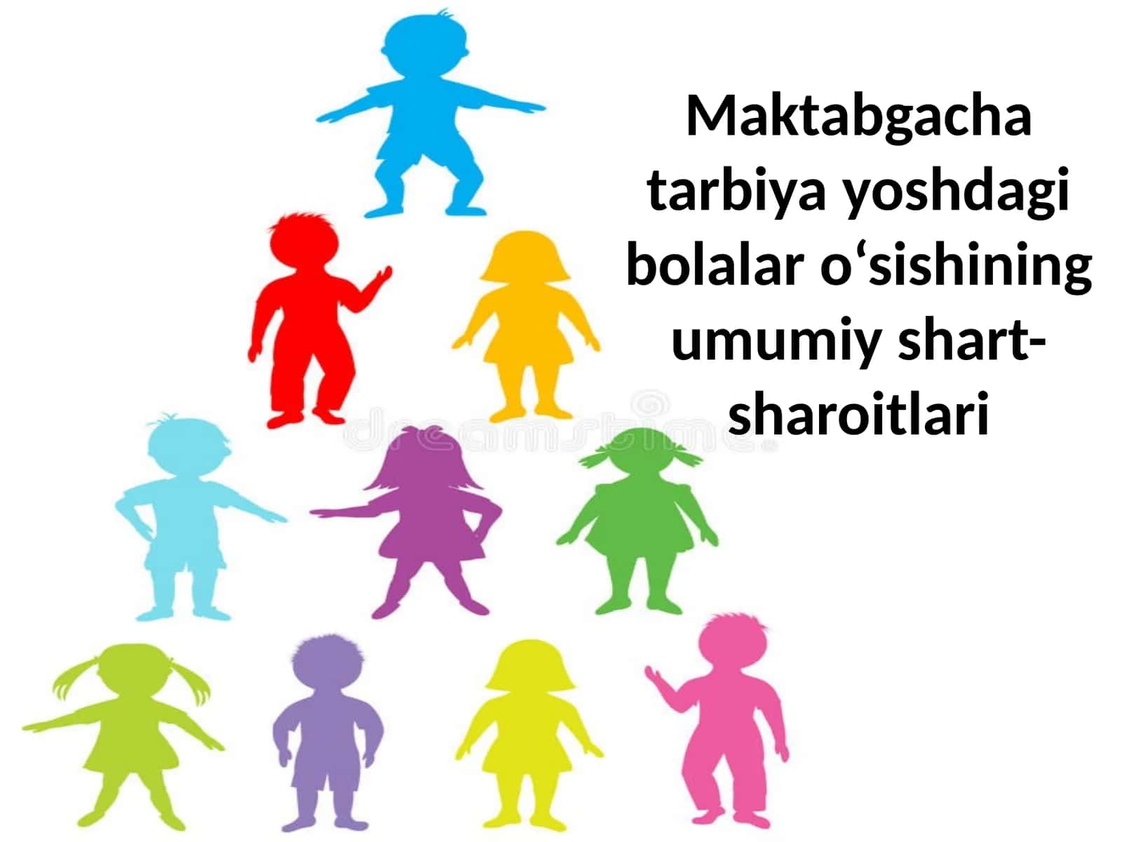 Maktabgacha tarbiya yoshdagi bolalar o‘sishining umumiy shart-sharoitlari 1