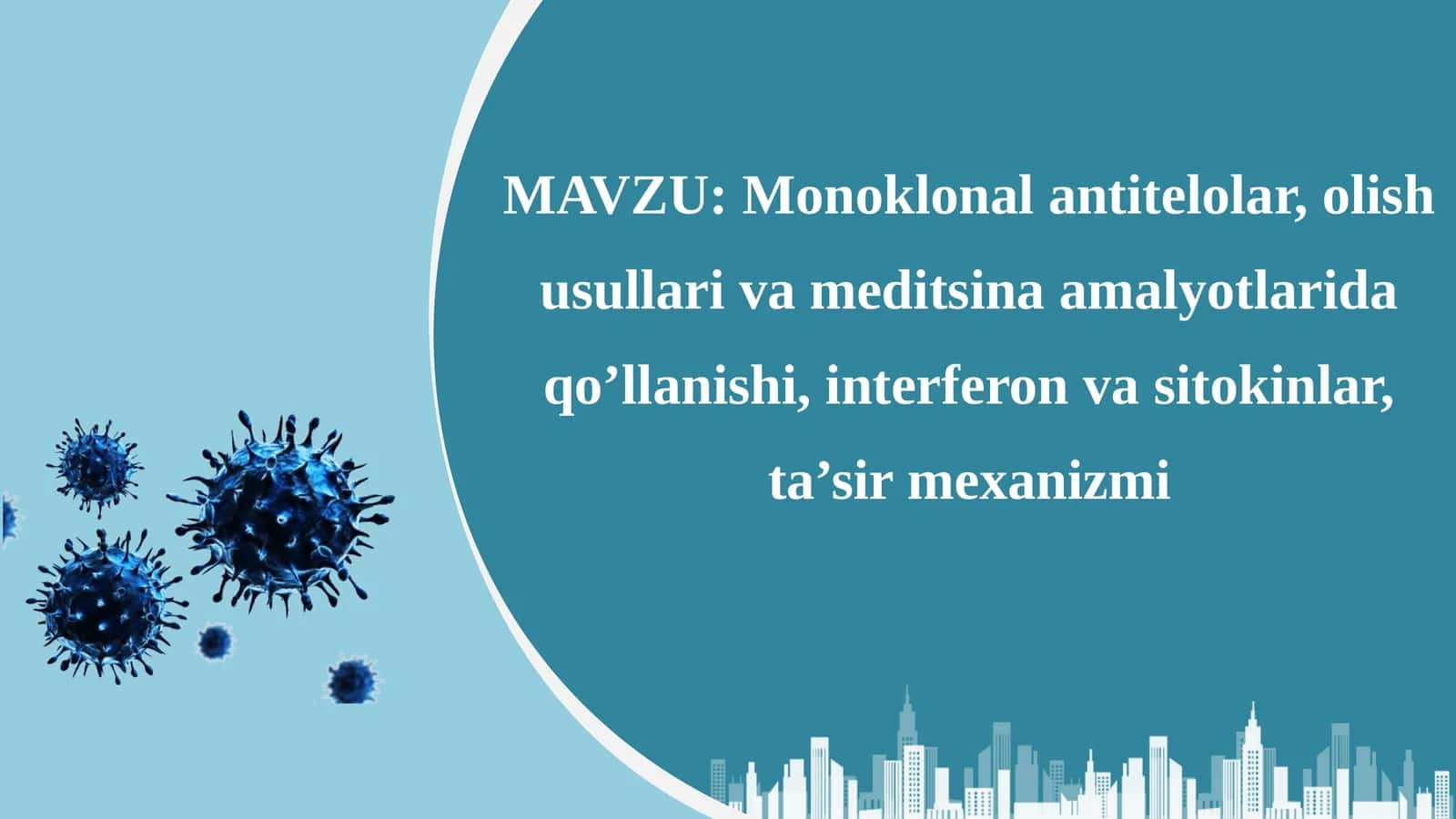 Mikrobiologiyadan mustaqil ish 1
