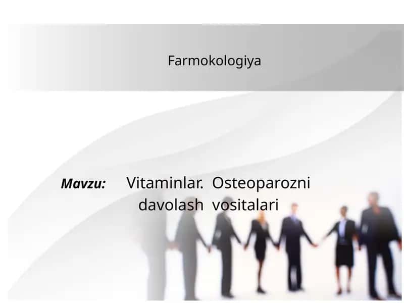 Farmokologiya 1