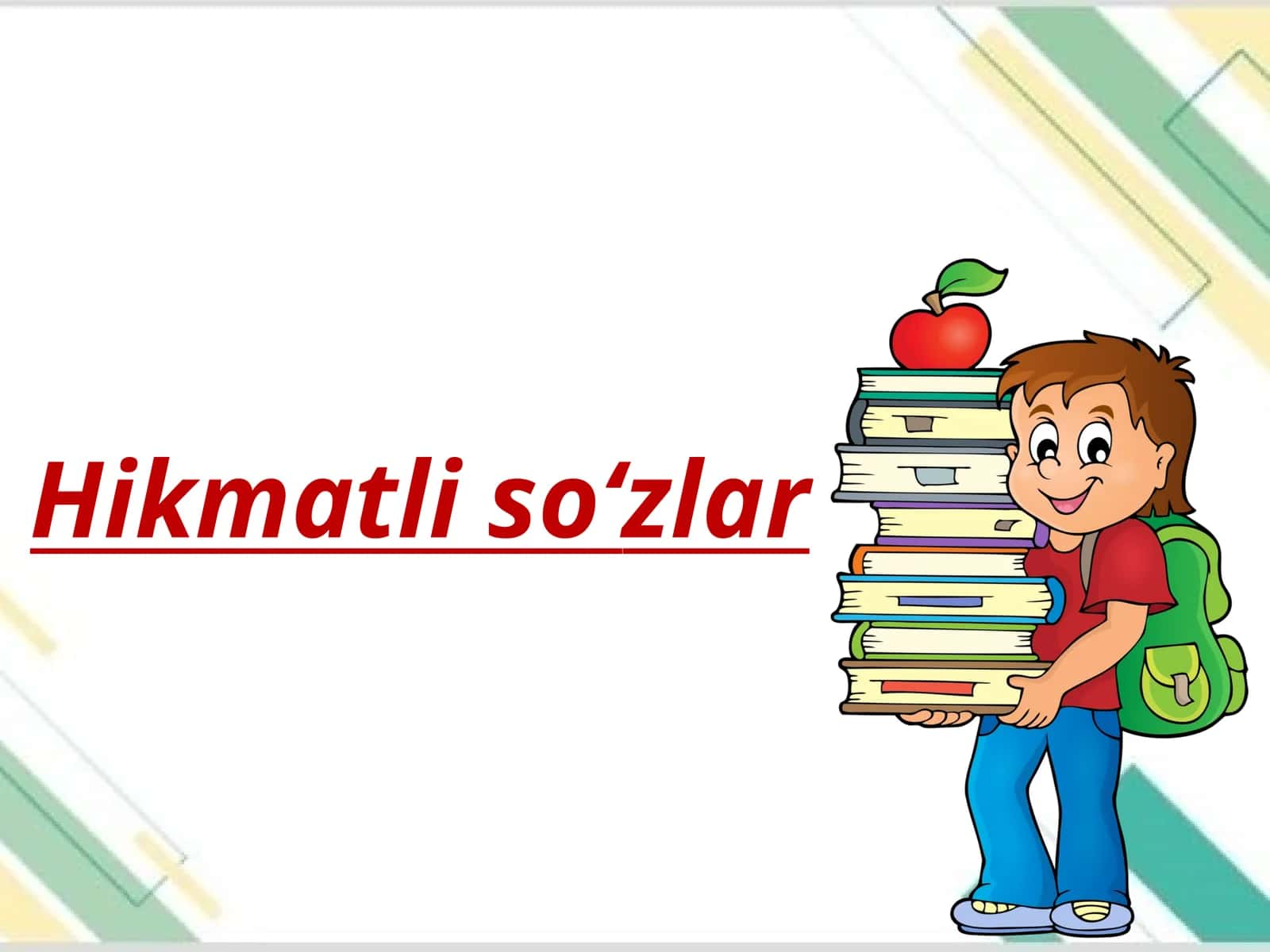 Hikmatli so‘zlar 1