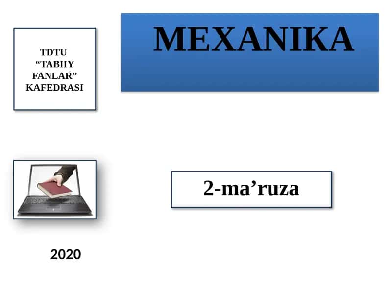 MEXANIКА 1