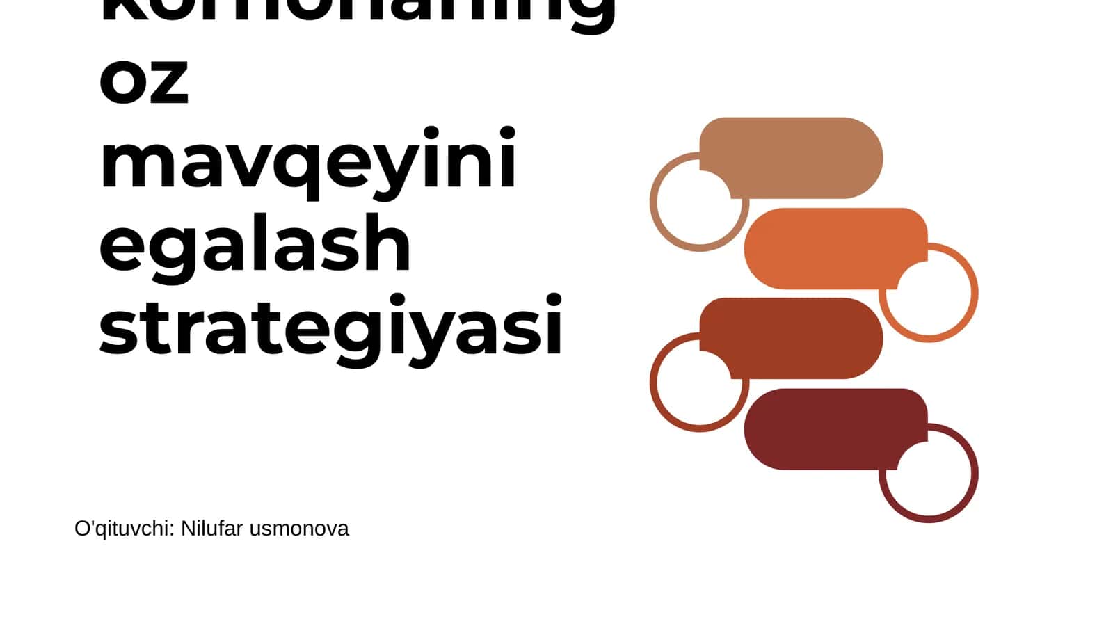 Bozorda Korhonaning Muhimligi 1