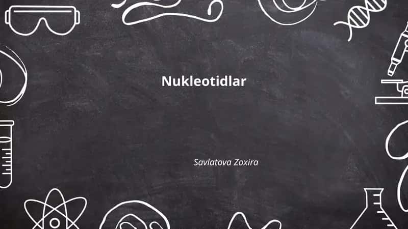 Nukleotidlar 1