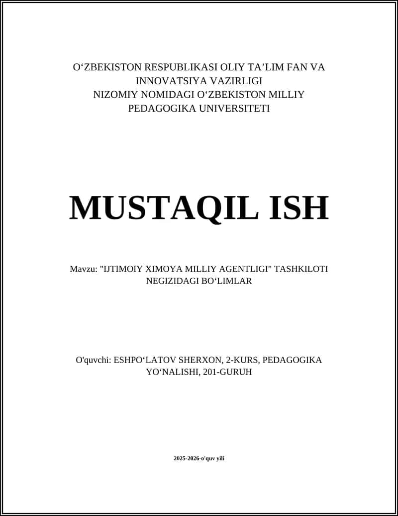 IJTIMOIY XIMOYA MILLIY AGENTLIGI 1