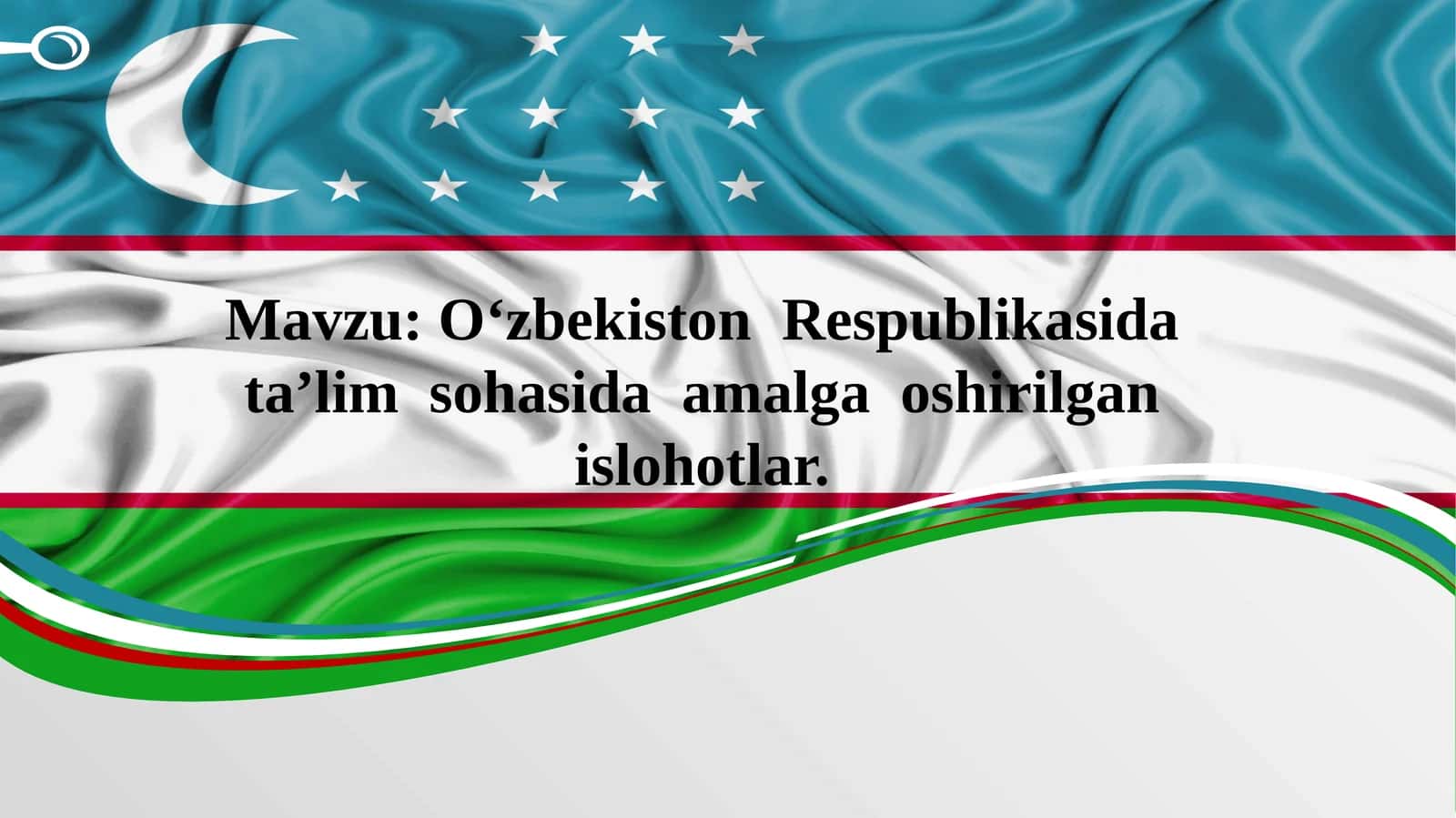O‘zbekiston Respublikasida ta’lim sohasida amalga oshirilgan islohotlar 1