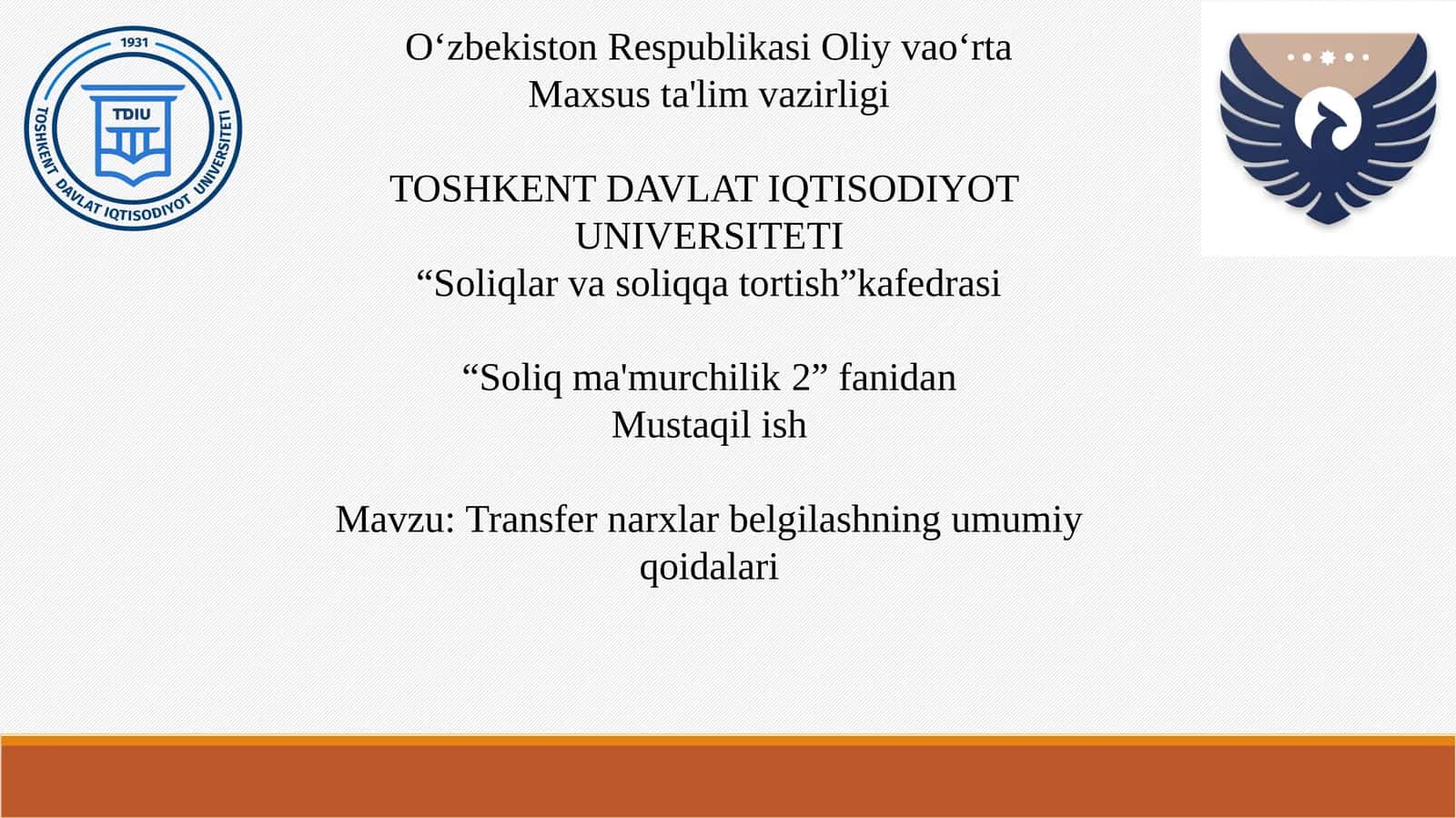 Transfer Narx 1