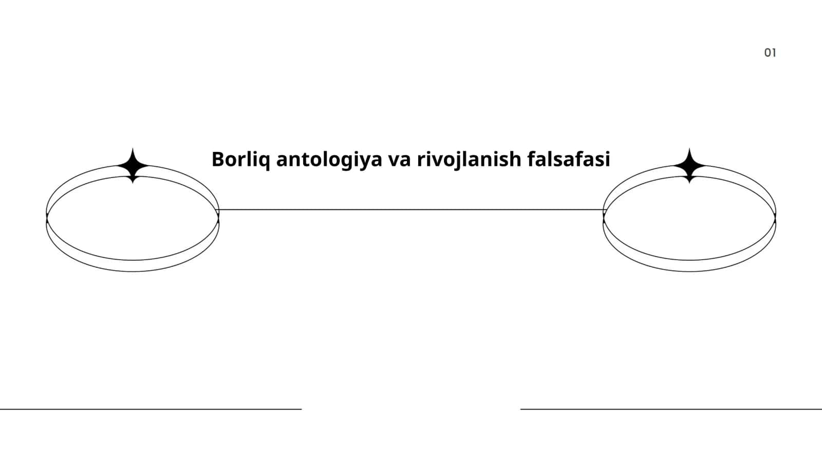 Borliq antologiya va rivojlanish falsafasi 1