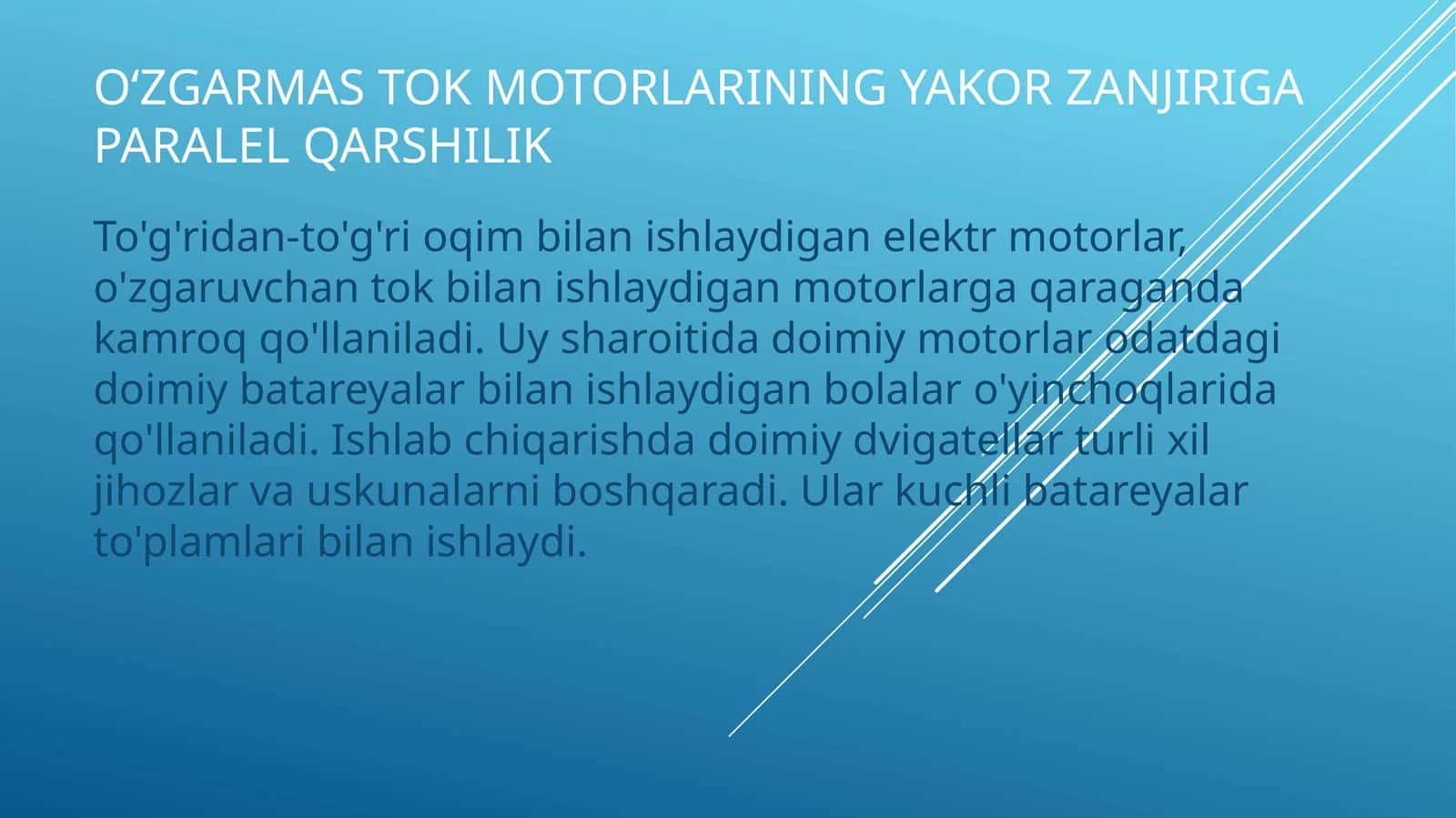 Paralel qarshilik 1