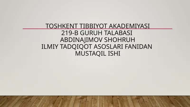 Ilmiy adabiyotlarni mutolaa qilish qoidalari 1