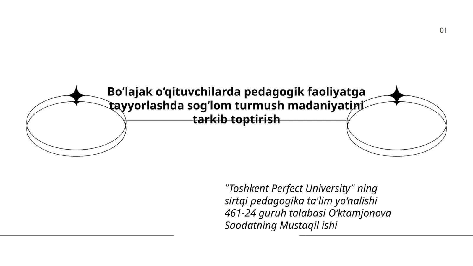 Bo'lojak o'qituvchilarda pedagogik faoliyatga tayyorlashda sog'olm turmush madaniyatini tarkib toptirish 1