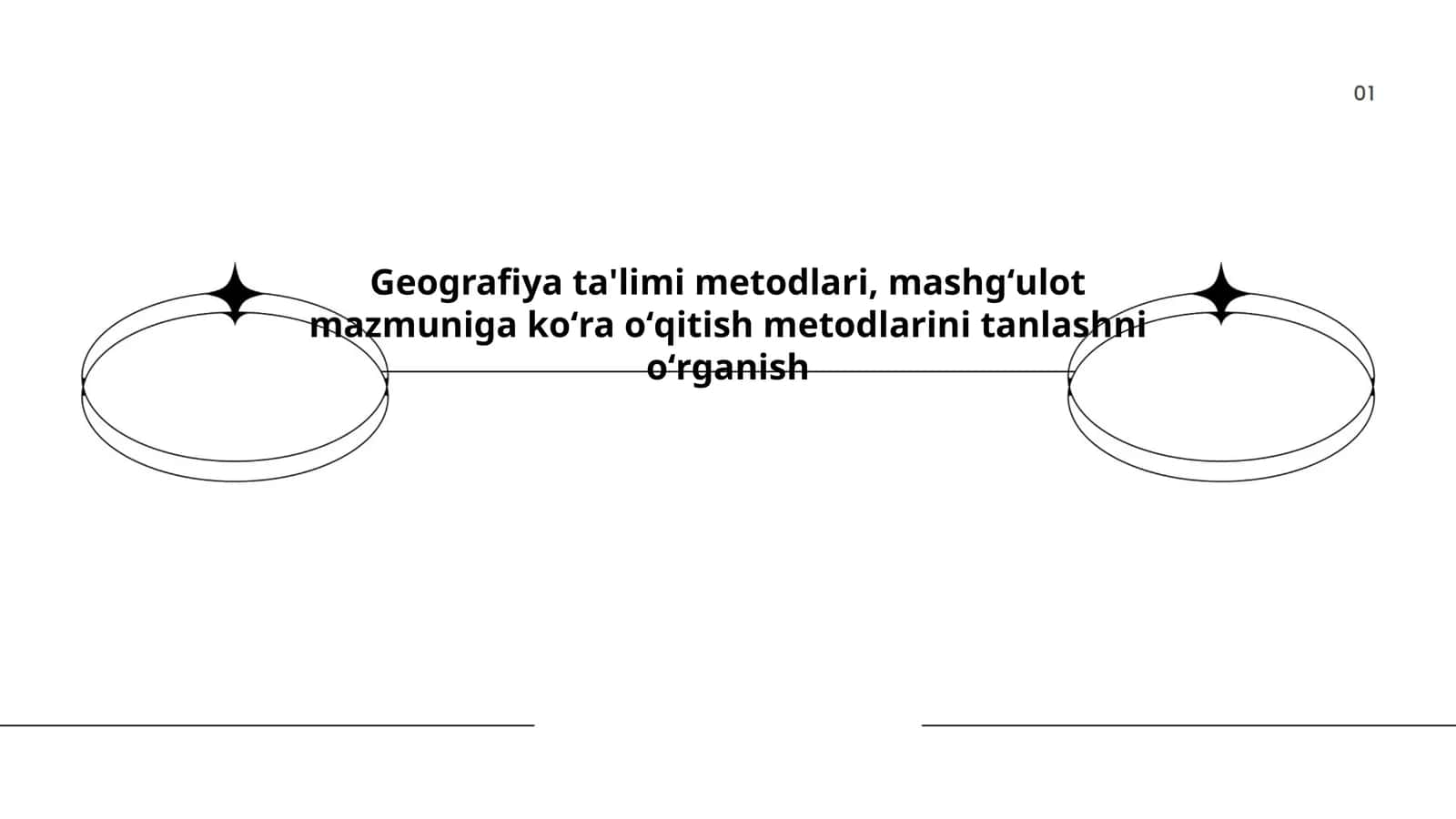 Geografiya ta'limi metodlari 1