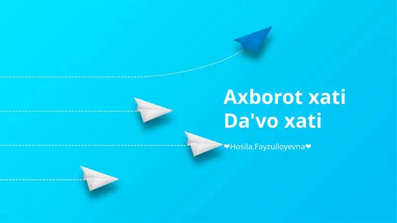 Ma'lumotlar so'rovlari 1