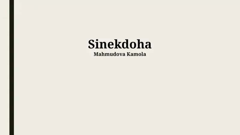 Sinekdоxa 1