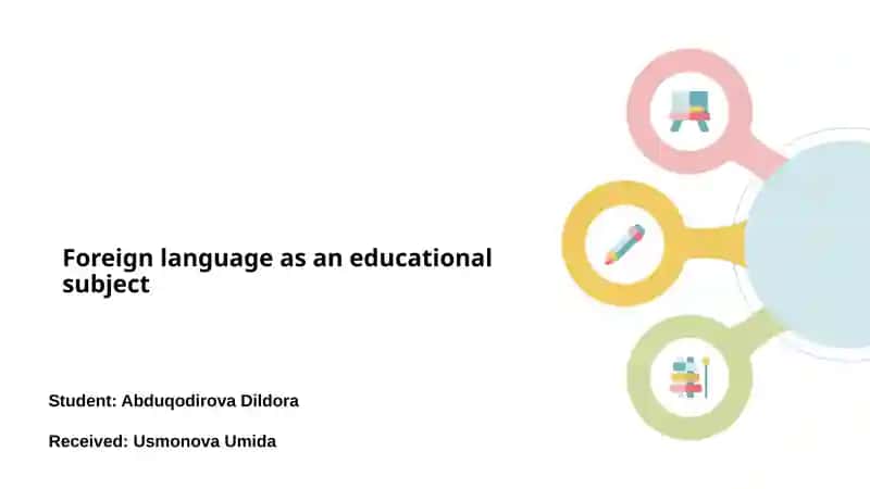 Introduction to Foreign Language Education