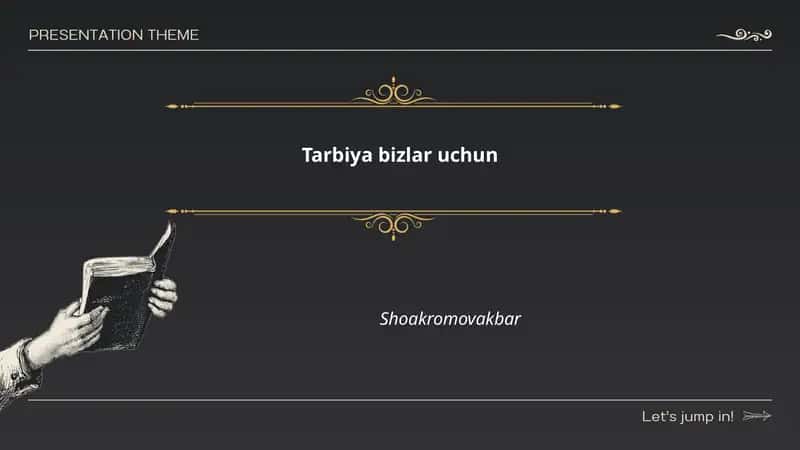 Ma'naviy-ruhiy tarbiya 1
