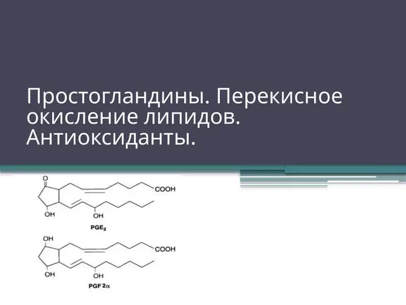 Простагландины 1
