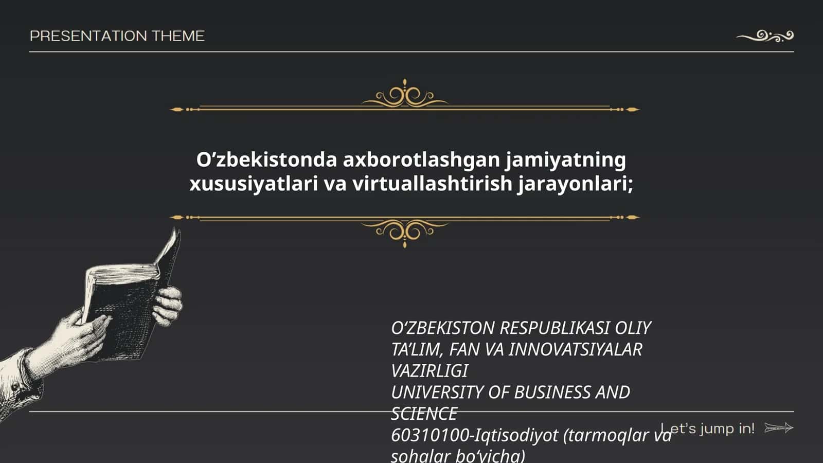 IQTISODIYOTDA AXBOROT KOMMUNIKATSION TEXNOLOGIYALARI VA TIZIMLARI 1