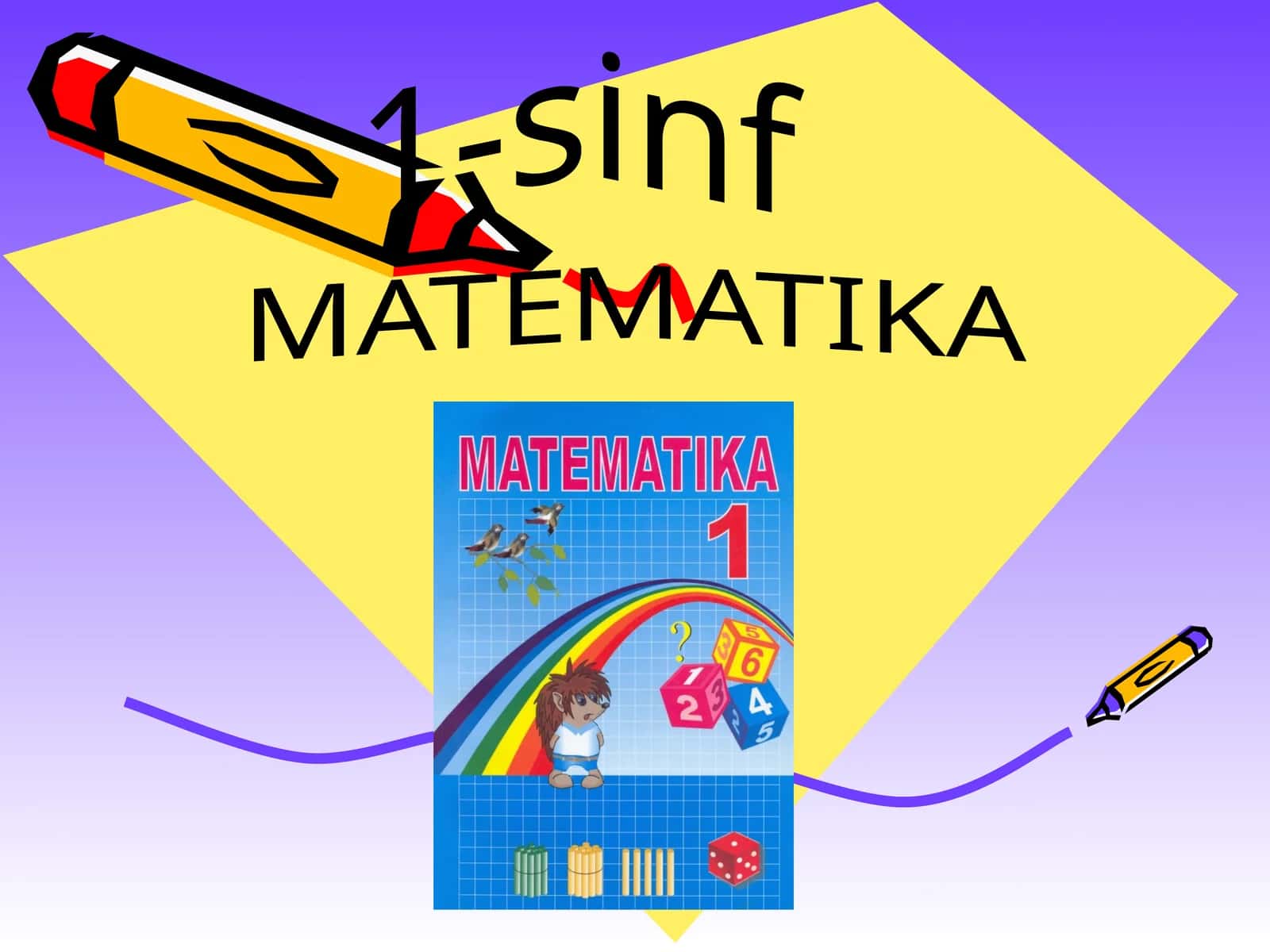 Matematik diktant 1