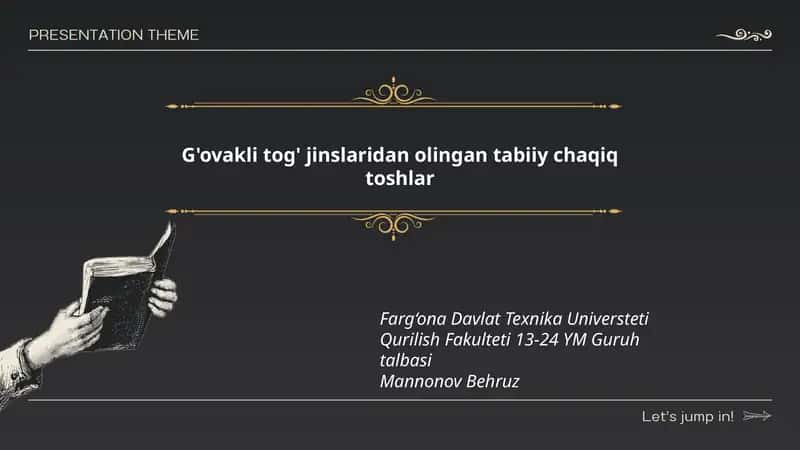 Tabiiy chaqiq toshlar 1