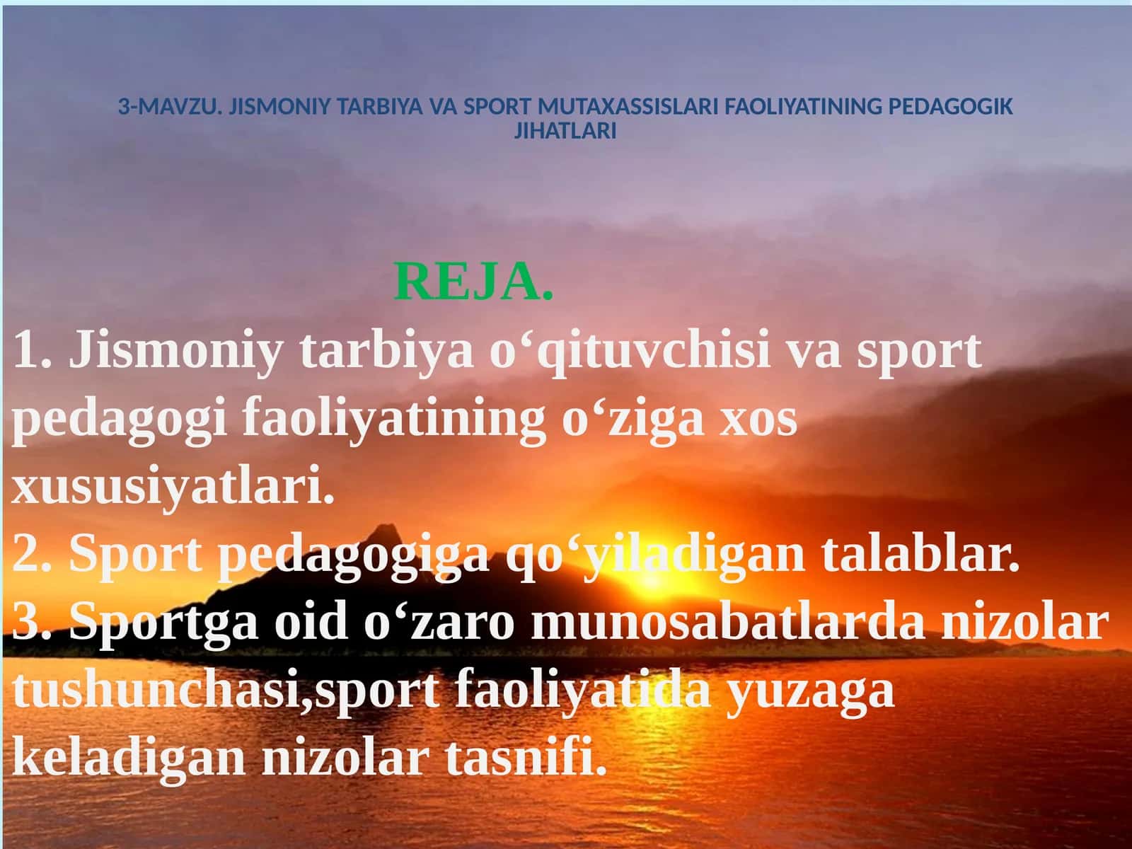 JISMONIY TARBIYA VA SPORT MUTAXASSISLARI FAOLIYATINING PEDAGOGIK JIHATLARI 1