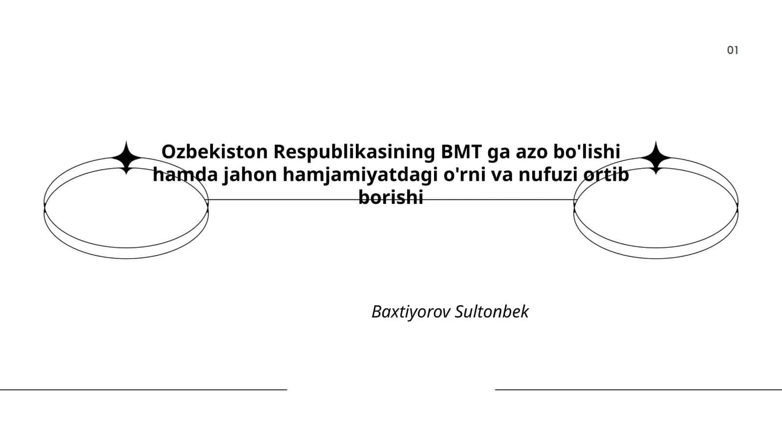 O‘zbekiston Respublikasining BMTga a’zo bo‘lish jarayoni 1