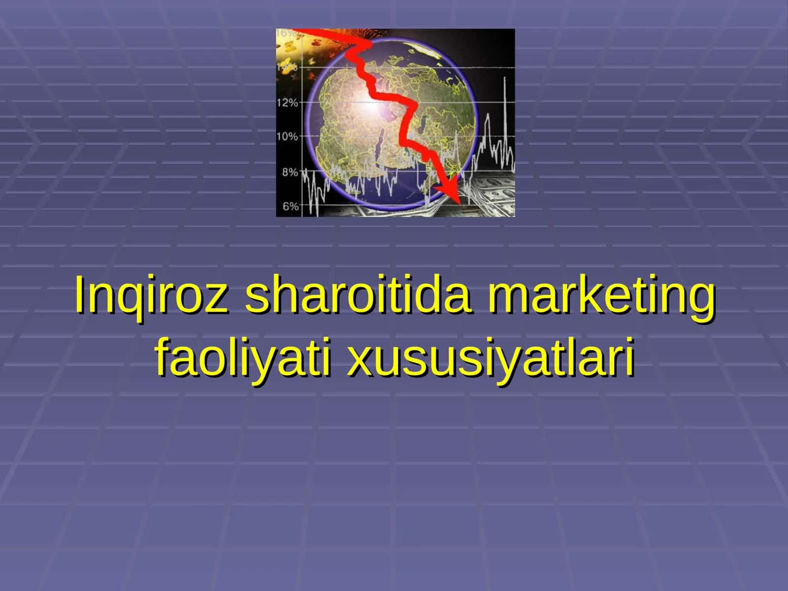 Inqiroz sharoitida marketing faoliyati xususiyatlari 1