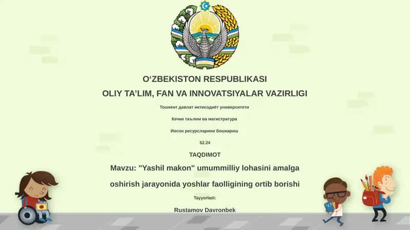 Yashil makon 1