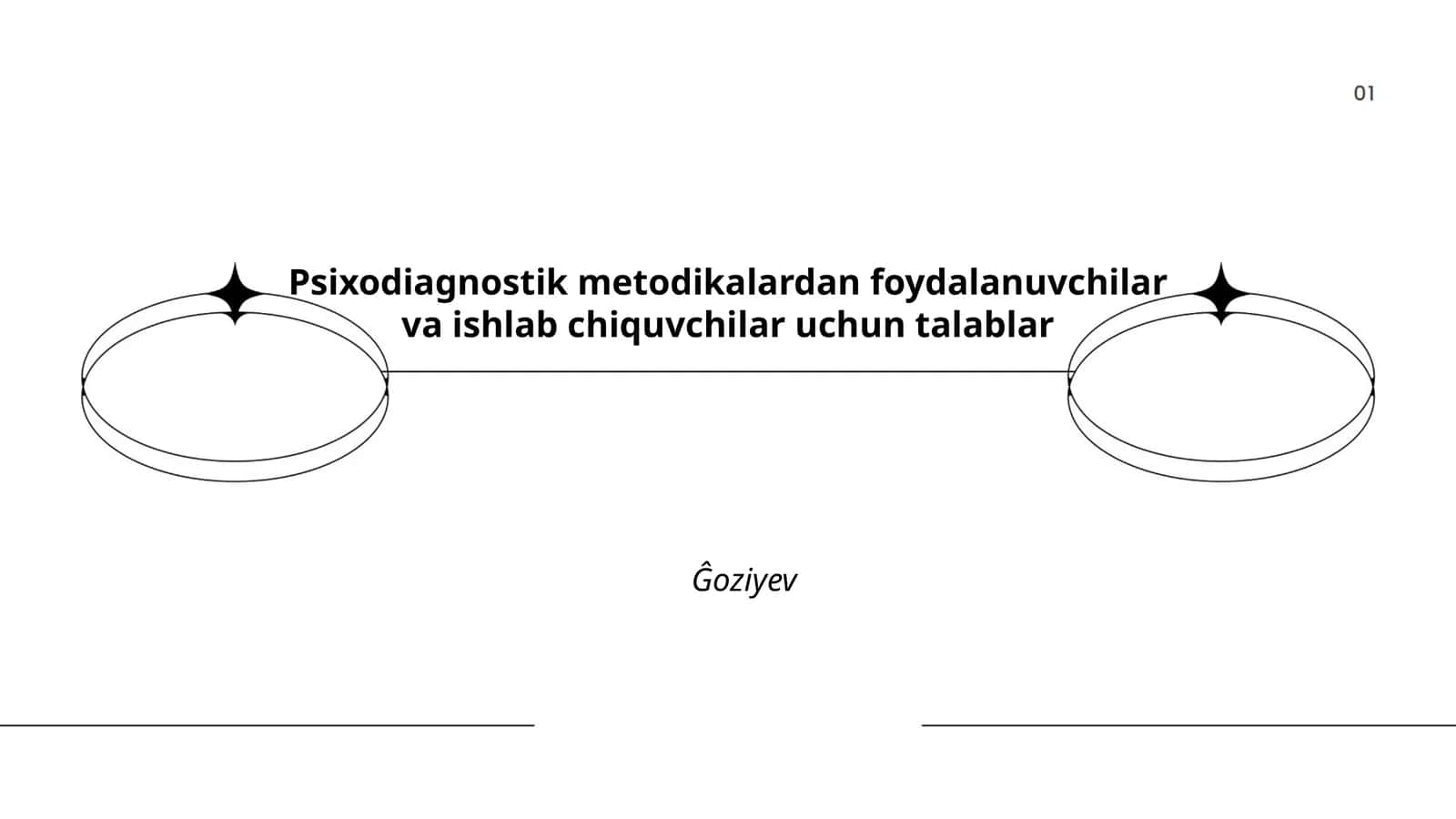 Psixodiagnostik metodikalardan foydalanuvchilar va ishlab chiquvchilar uchun talablar 1