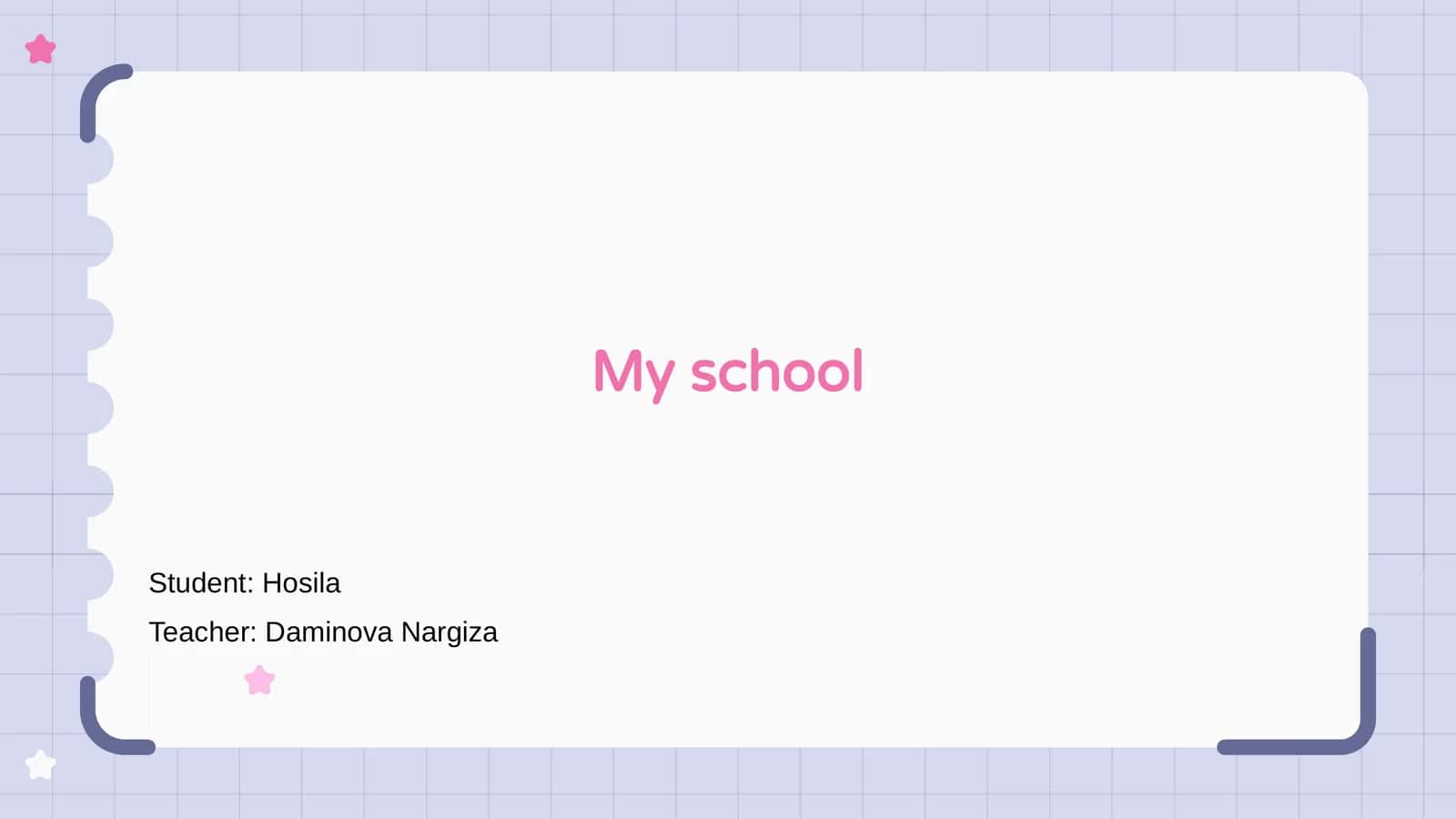 My school 1