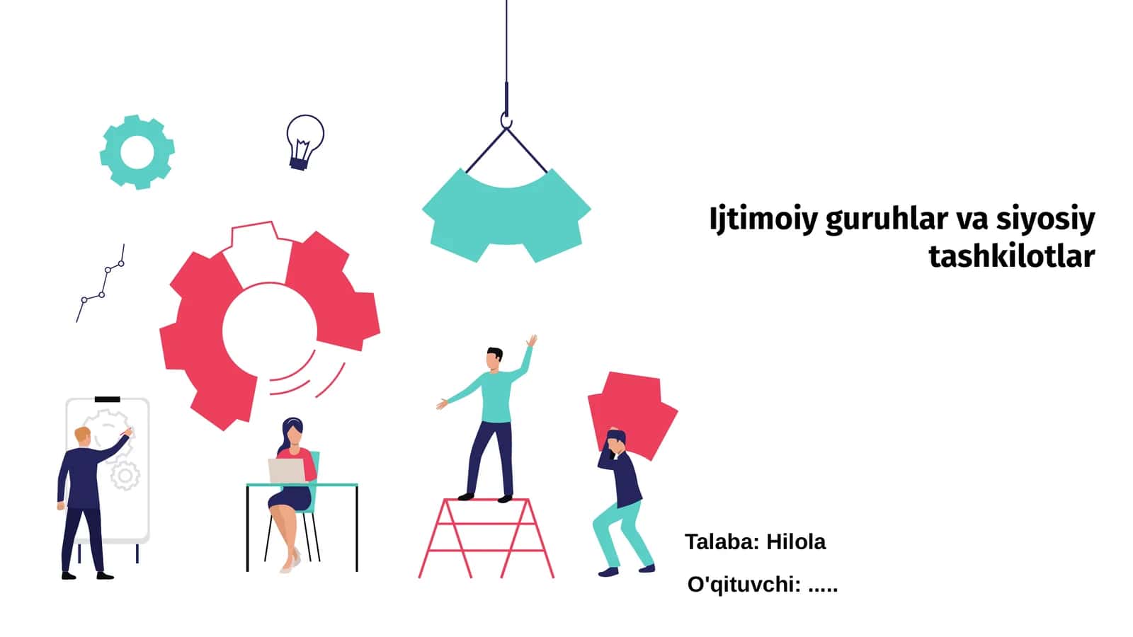 Ijtimoiy guruhlar va siyosiy tashkilotlar 1