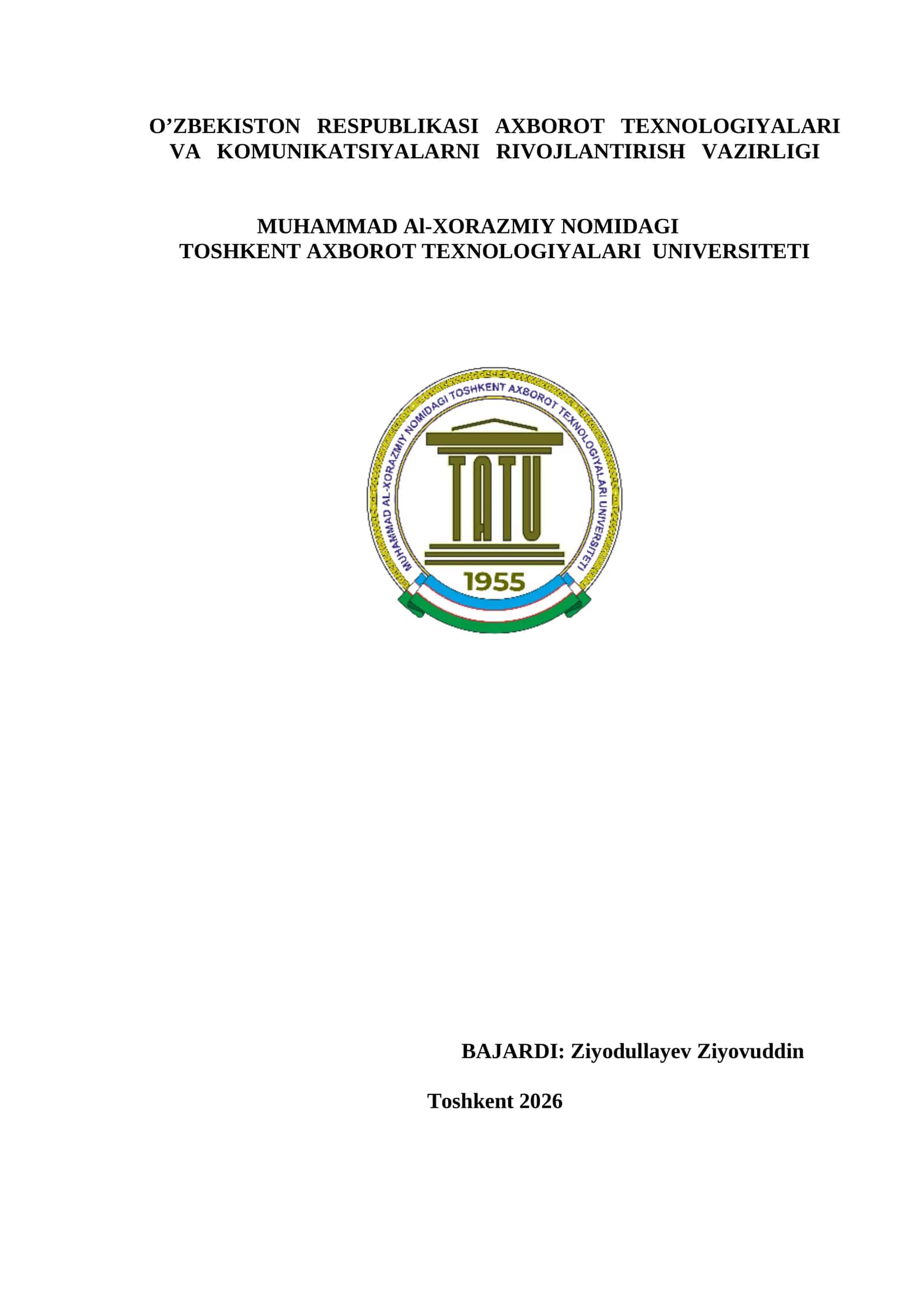 Dasturiy ta’minotni ishlab chiqish standartlari 1