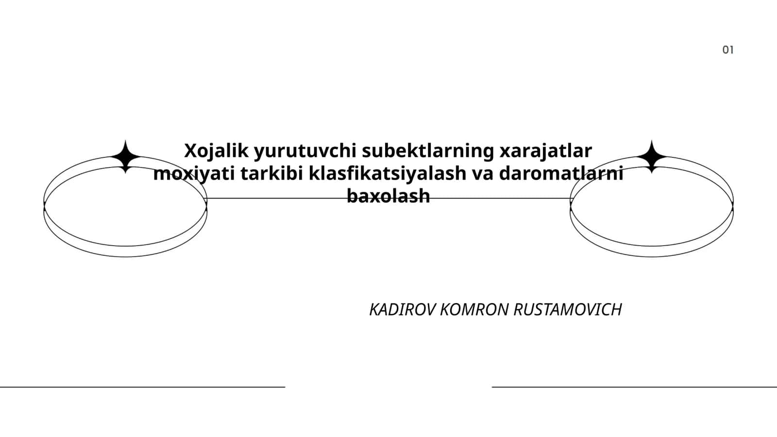 Xojalik yurutuvchi subektlarning xarajatlar moxiyati tarkibi klasfikatsiyalash va daromatlarni baxolash 1