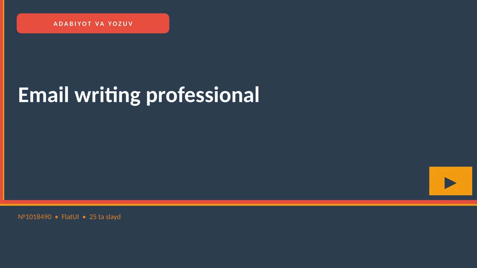 Email writing professional 1