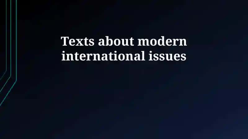 Global Challenges: An Interconnected World 1