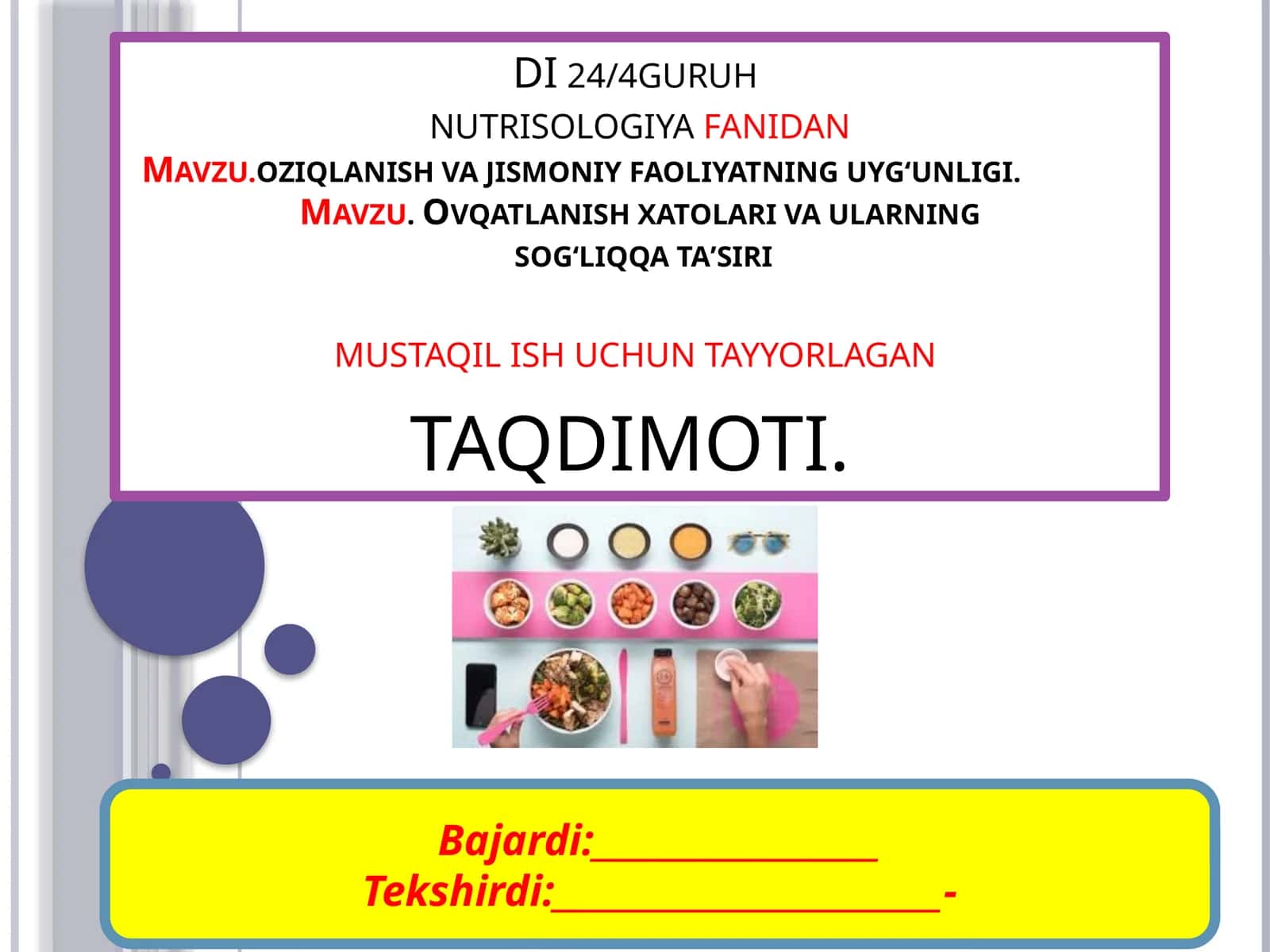 DI 24/4 guruh nutrisologiyafanidan 1