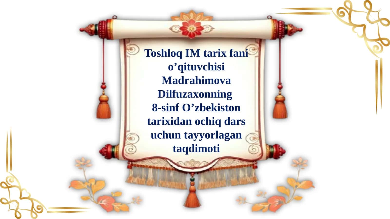 Amir Temur davlatida obodonlashtirish va bunyodkorlik 1
