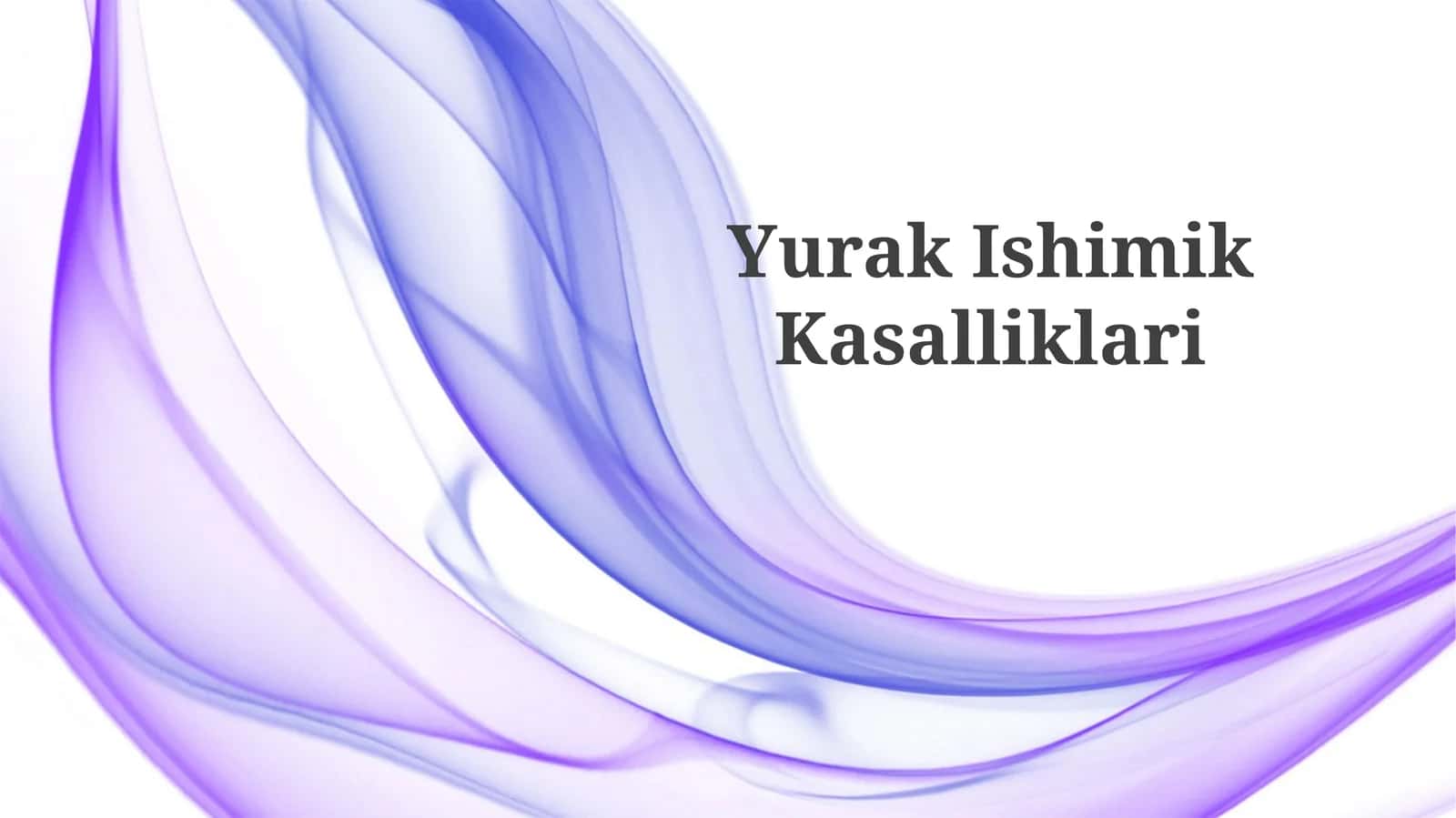Yurak Ishimik Kasalliklari Epidemiologiyasi 1