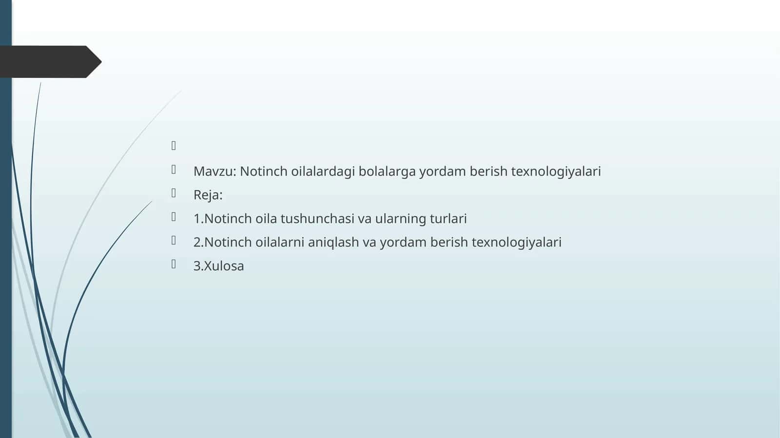 Notinch oilalardagi bolalarga yordam berish texnologiyalari 1