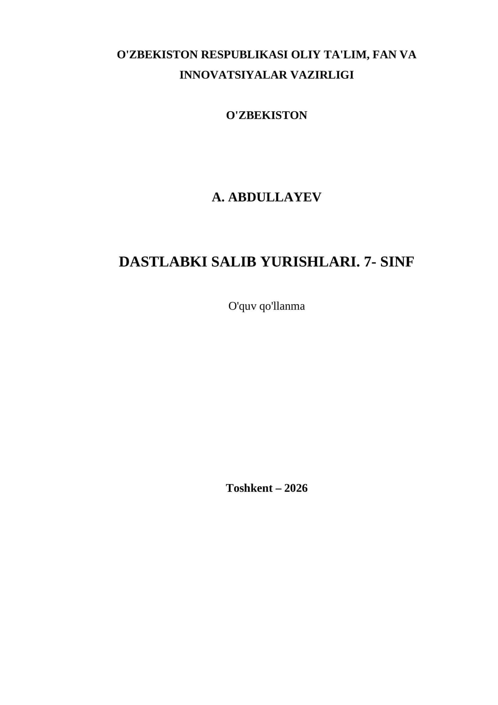 DASTLABKI SALIB YURISHLARI. 7- SINF 1
