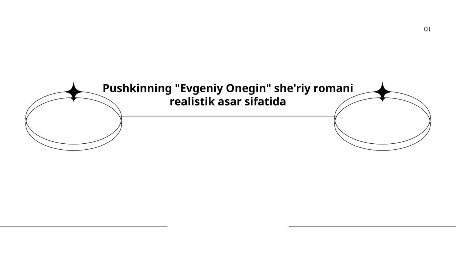 Pushkinning "Evgeniy Onegin" she'riy romani realistik asar sifatida 1