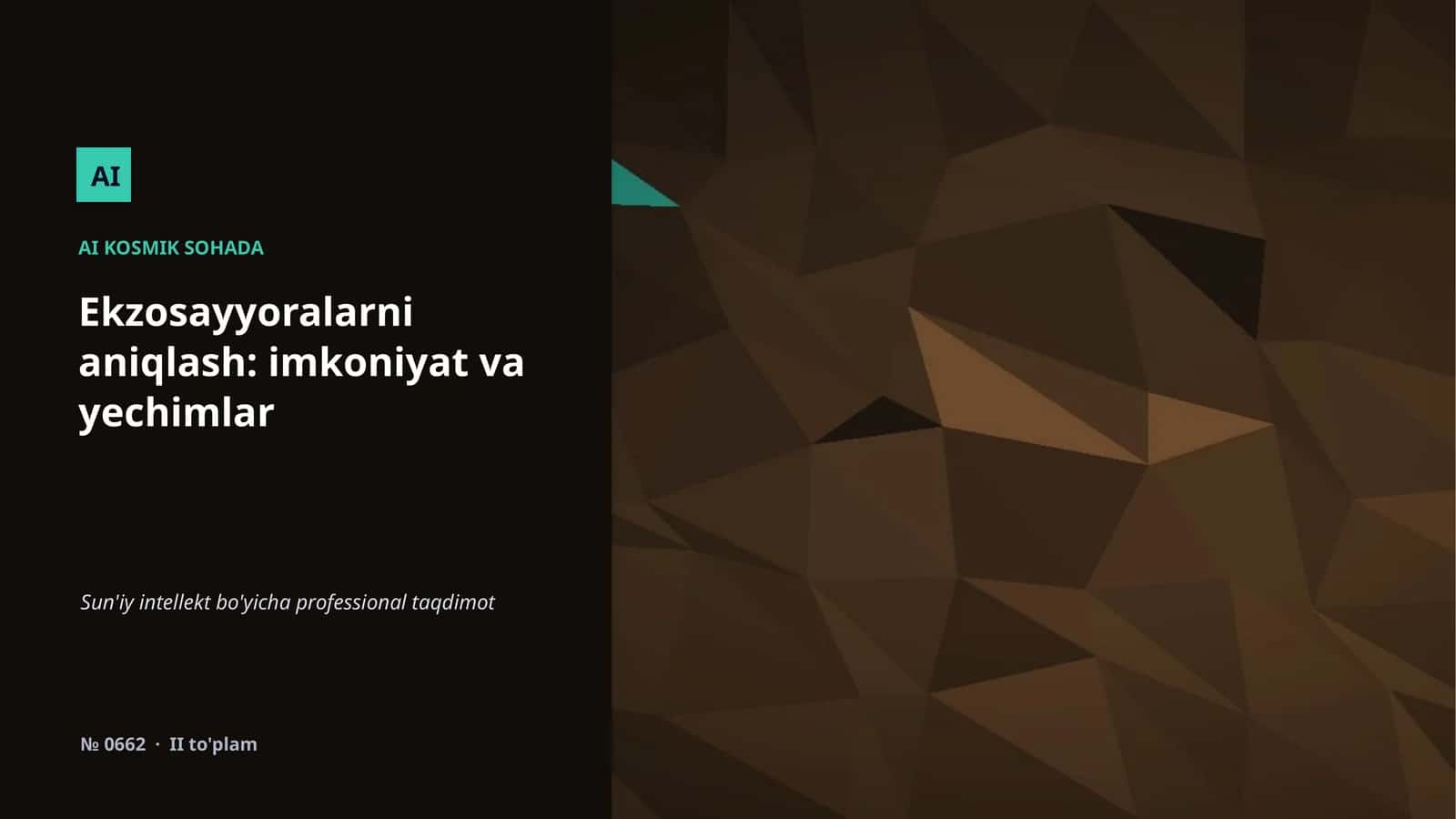 AI KOSMIK SOHADA 1